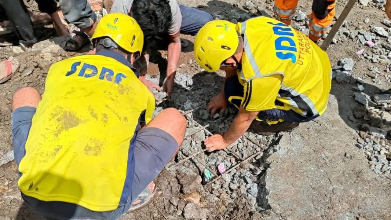 Man rescued after being trapped for 16 hours in; rescue ops continue in Chamoli